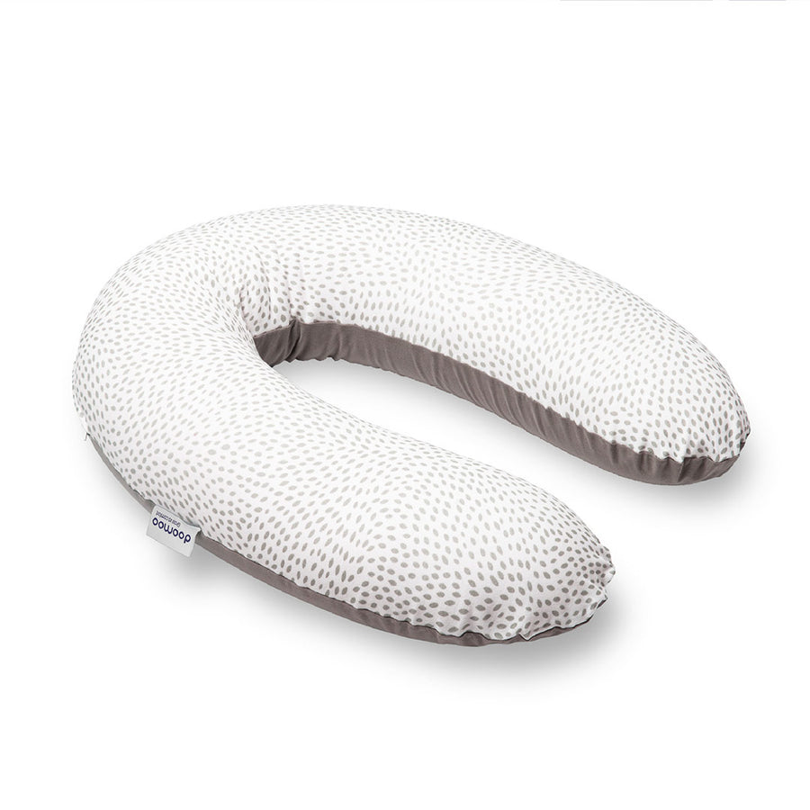 Doomoo Buddy Maternity Pillow - Risotto Taupe-Pregnancy Pillows-Risotto Taupe- | Natural Baby Shower