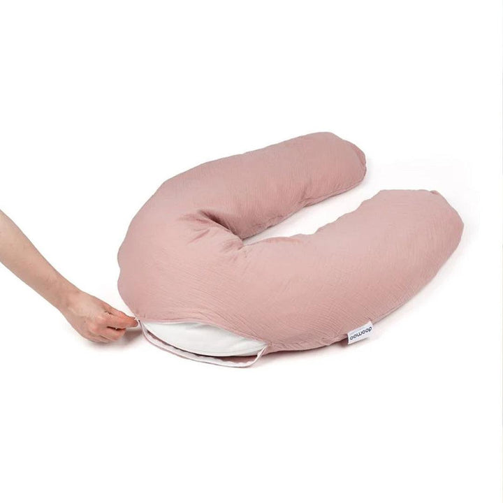 Doomoo Comfy Big Maternity Pillow - Pink-Pregnancy Pillows-Pink- | Natural Baby Shower