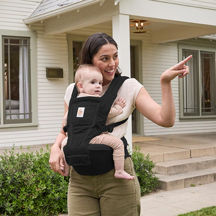 Ergobaby Alta Hip Seat - Onyx Black-Baby Carriers-Onyx Black- | Natural Baby Shower