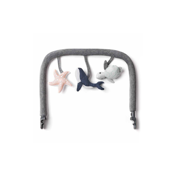 Ergobaby Evolve Bouncer Toy Bar - Charcoal Grey-Baby Bouncer Toy Bars- | Natural Baby Shower