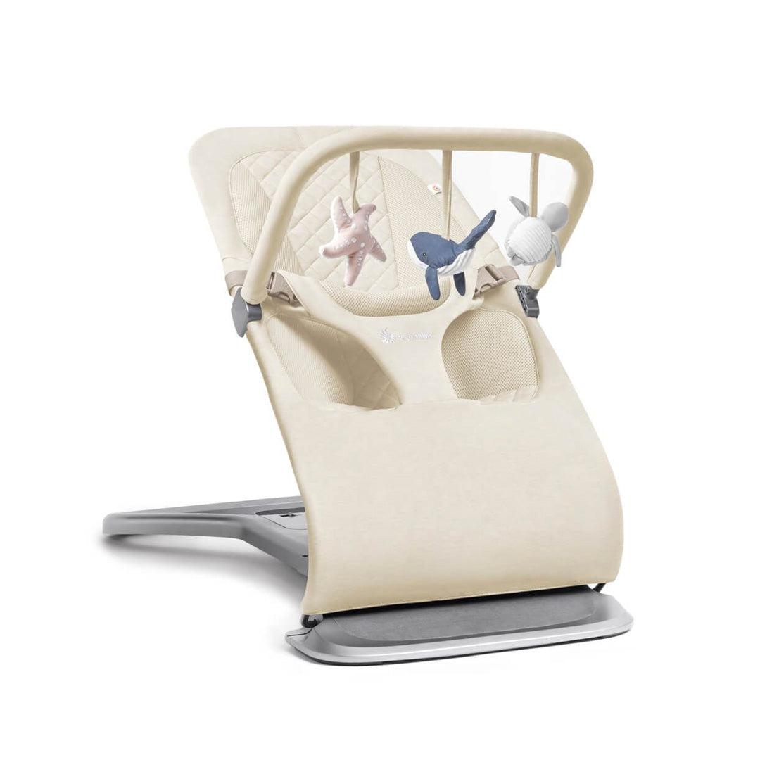 Ergobaby Evolve Bouncer Toy Bar - Ocean Wonders - Cream-Baby Bouncer Toy Bars- | Natural Baby Shower