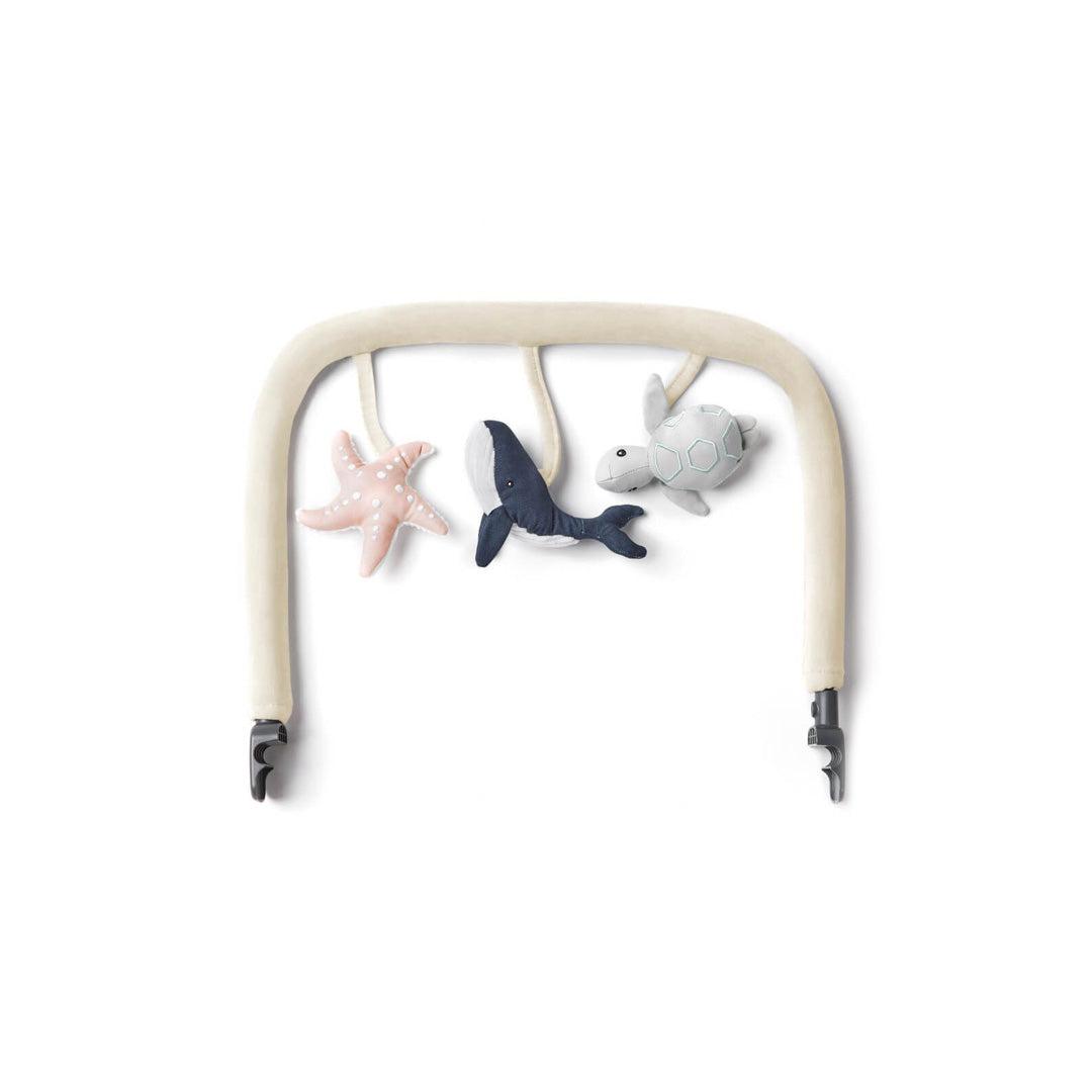 Ergobaby Evolve Bouncer Toy Bar - Ocean Wonders - Cream-Baby Bouncer Toy Bars- | Natural Baby Shower