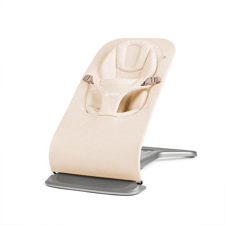 Ergobaby Evolve Mesh Baby Bouncer - Cream-Baby Bouncers-Cream- | Natural Baby Shower