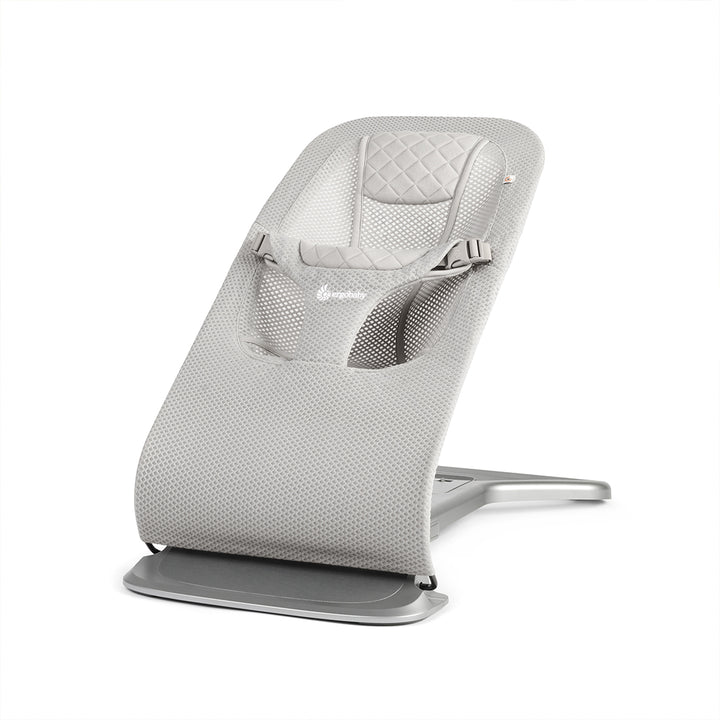 Ergobaby Evolve Mesh Baby Bouncer - Light Grey-Baby Bouncers-Light Grey- | Natural Baby Shower