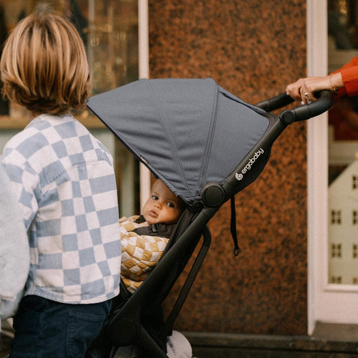 Ergobaby Metro 3 Compact Stroller - Graphite Grey-Strollers-Graphite Grey- | Natural Baby Shower