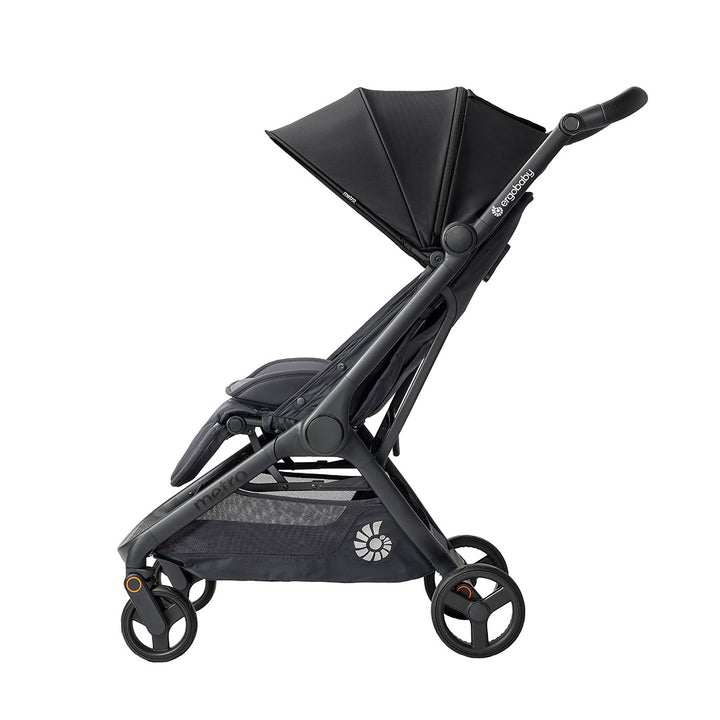 Ergobaby Metro 3 Compact Stroller - Onyx Black-Strollers-Onyx Black- | Natural Baby Shower