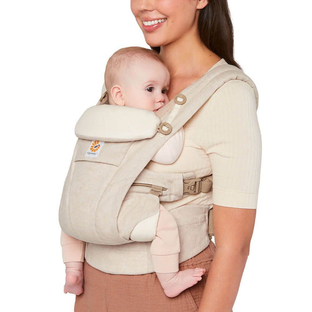 Ergobaby Omni Dream Baby Carrier - Natural Linen-Baby Carriers- | Natural Baby Shower