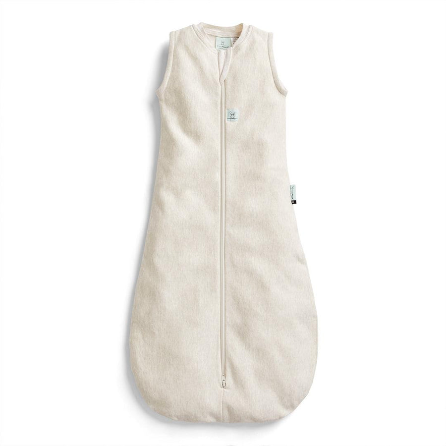 ergoPouch Organic All Year Jersey Sleeping Bag - 1 Tog - Oatmeal-Sleeping Bags- | Natural Baby Shower