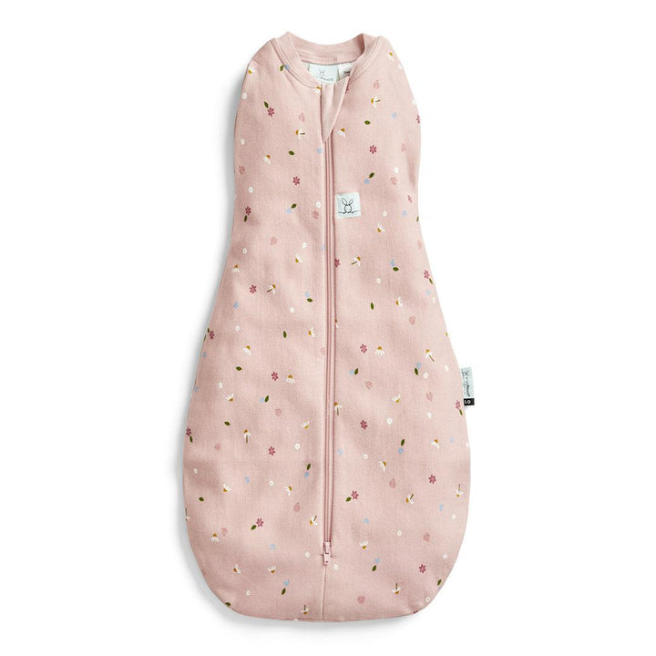 ergoPouch Organic Summer Cocoon Swaddle Sleeping Bag - 0.2 Tog - Daisies-Sleeping Bags- | Natural Baby Shower