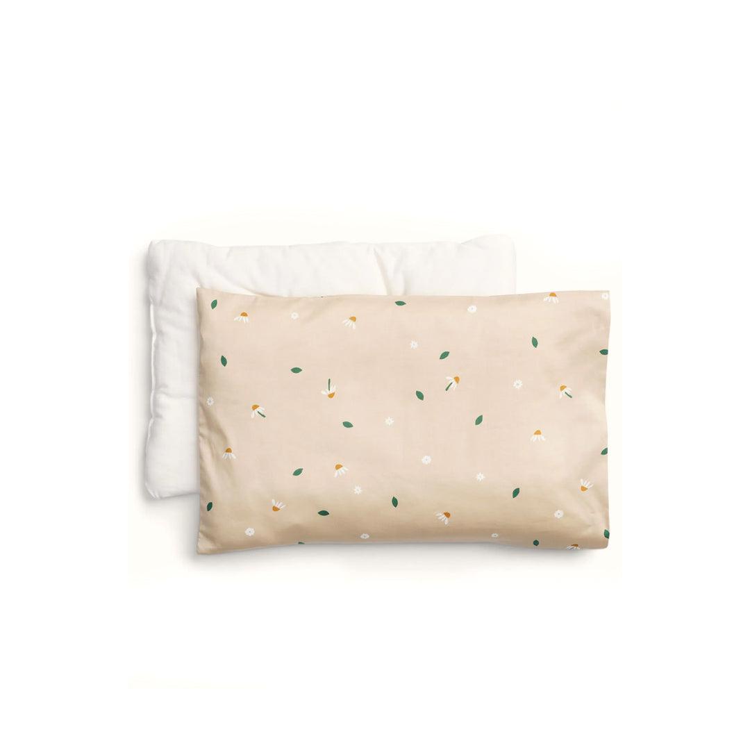 ergoPouch - Organic Toddler Pillow & Case - 0.3 TOG - Daisy Sprinkle-Bedding Sets-Daisy Sprinkle-Toddler | Natural Baby Shower