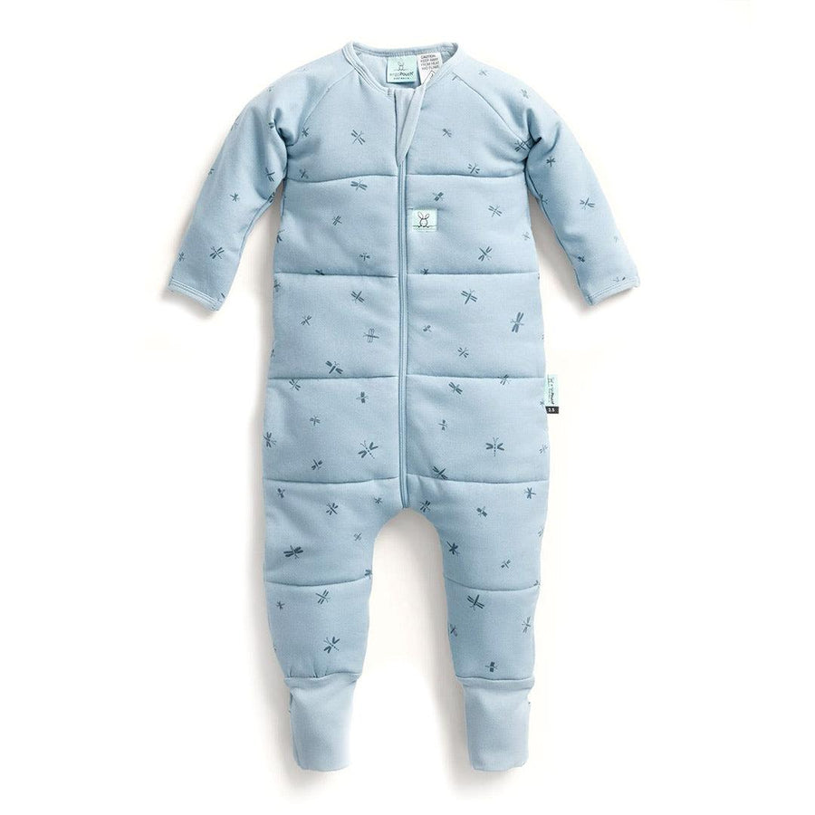 ergoPouch - Organic Winter Long Sleeved Sleep Onesie - 3.5 TOG - Dragonflies-Sleepsuits- | Natural Baby Shower