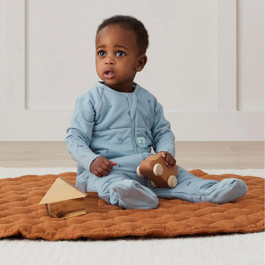 ergoPouch - Organic Winter Long Sleeved Sleep Onesie - 3.5 TOG - Dragonflies-Sleepsuits- | Natural Baby Shower