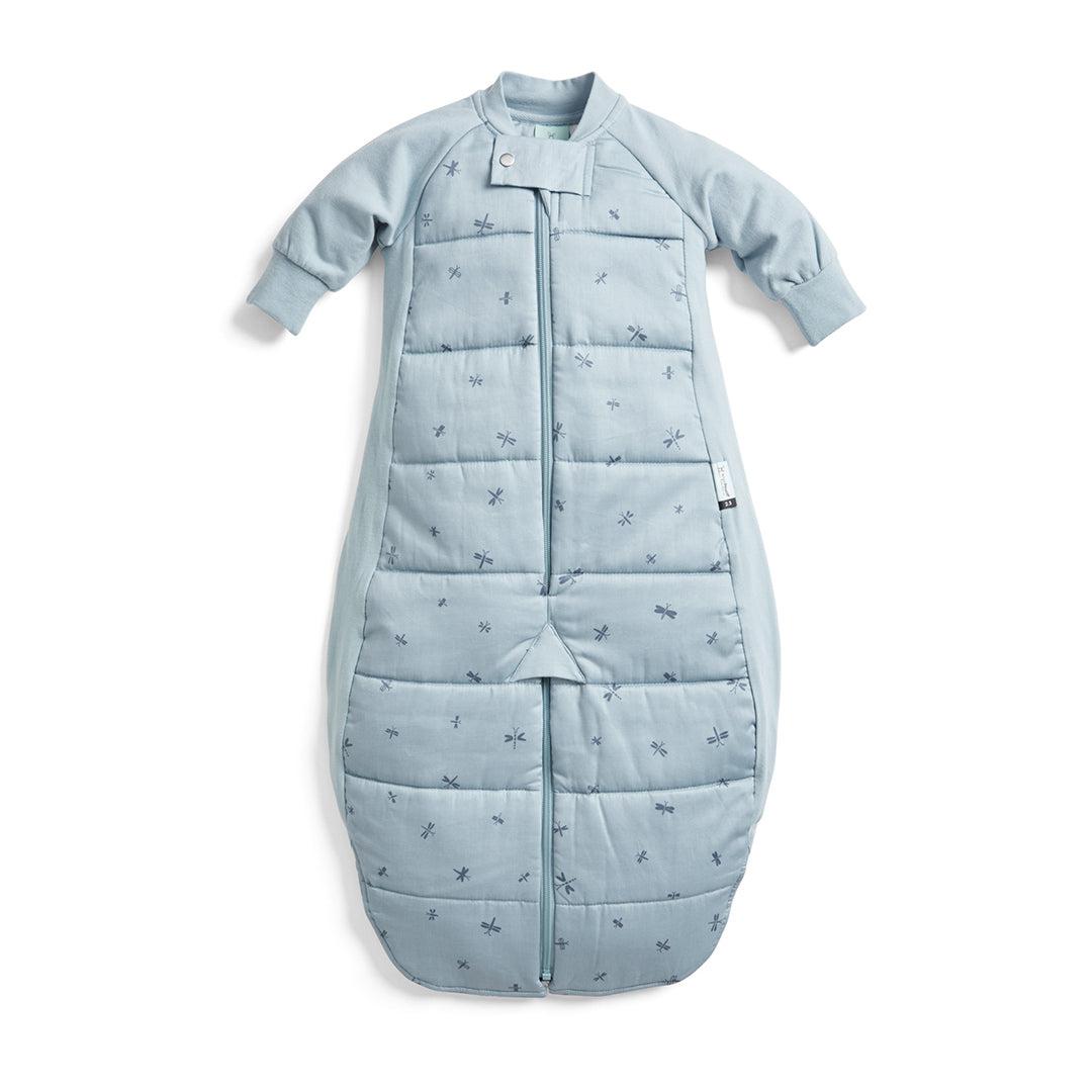 Ergopouch - Organic Winter Long Sleeved 2 In 1 Sleeping Suit Bag - 2.5 TOG - Dragonflies-Sleeping Bags- | Natural Baby Shower