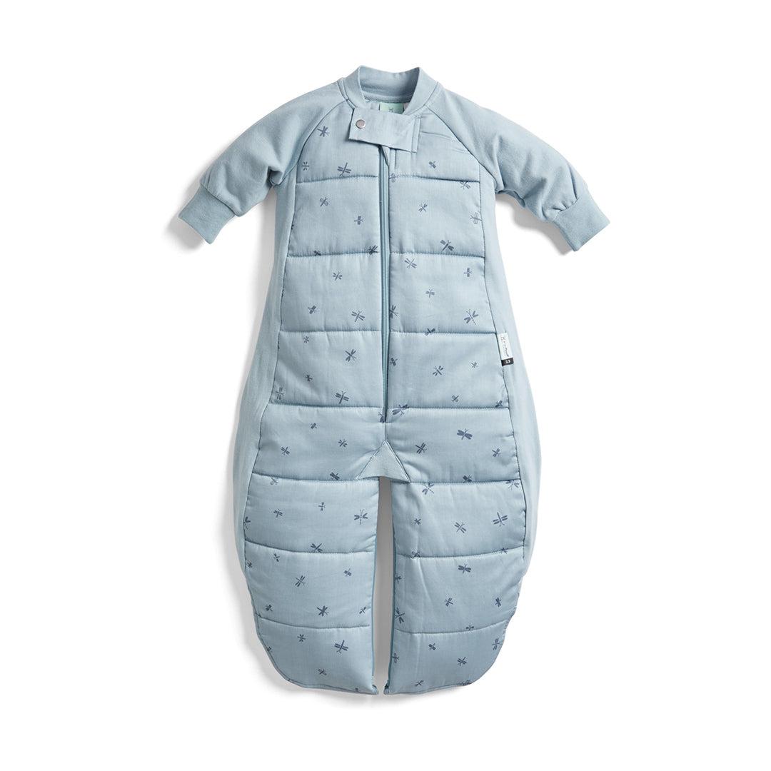 Ergopouch - Organic Winter Long Sleeved 2 In 1 Sleeping Suit Bag - 2.5 TOG - Dragonflies-Sleeping Bags- | Natural Baby Shower