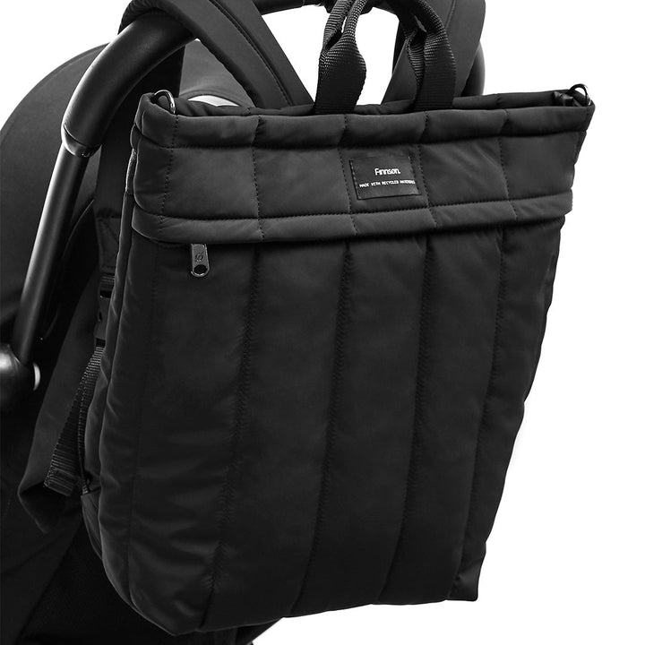 Finnson Rae Convertible Changing Bag - Black-Changing Bags-Black- | Natural Baby Shower