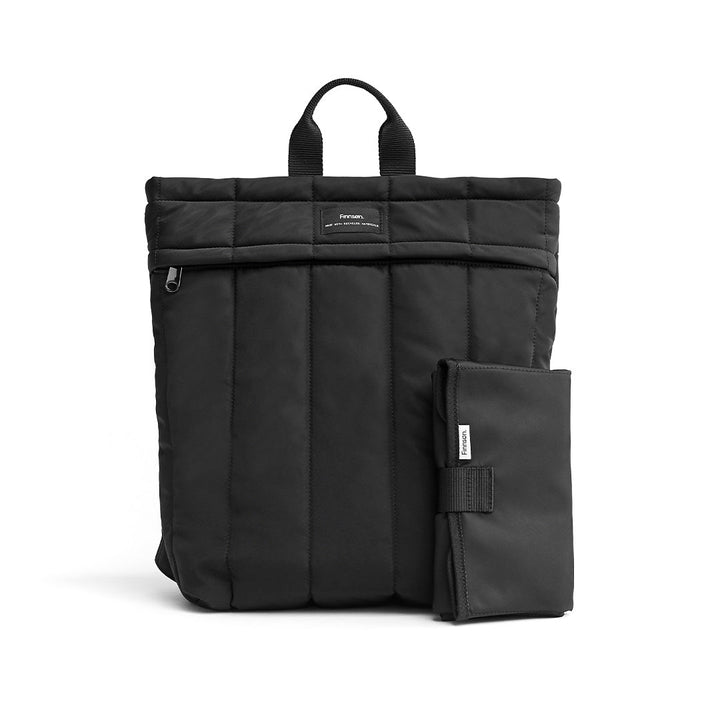 Finnson Rae Convertible Changing Bag - Black-Changing Bags-Black- | Natural Baby Shower