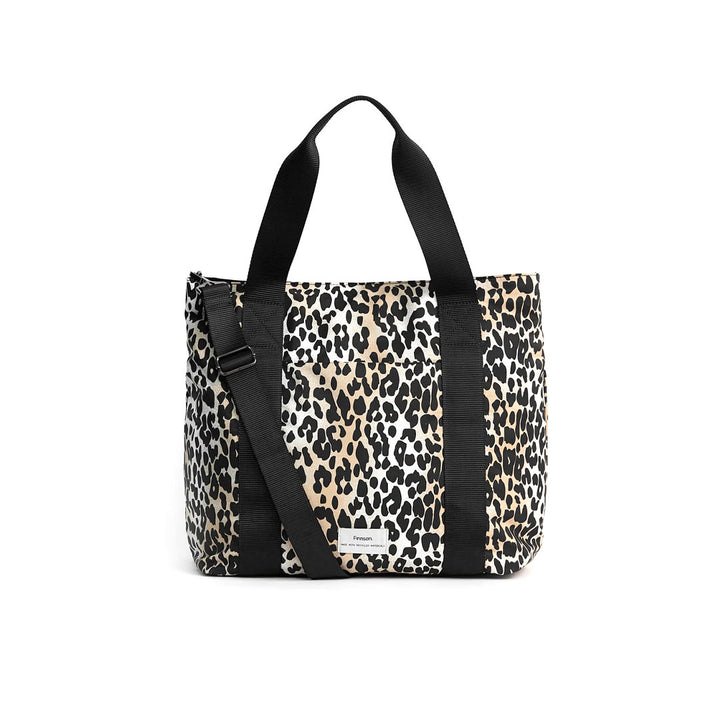 Finnson Selby Eco Changing Bag with Changing Mat - Leopard-Changing Bags-Leopard- | Natural Baby Shower