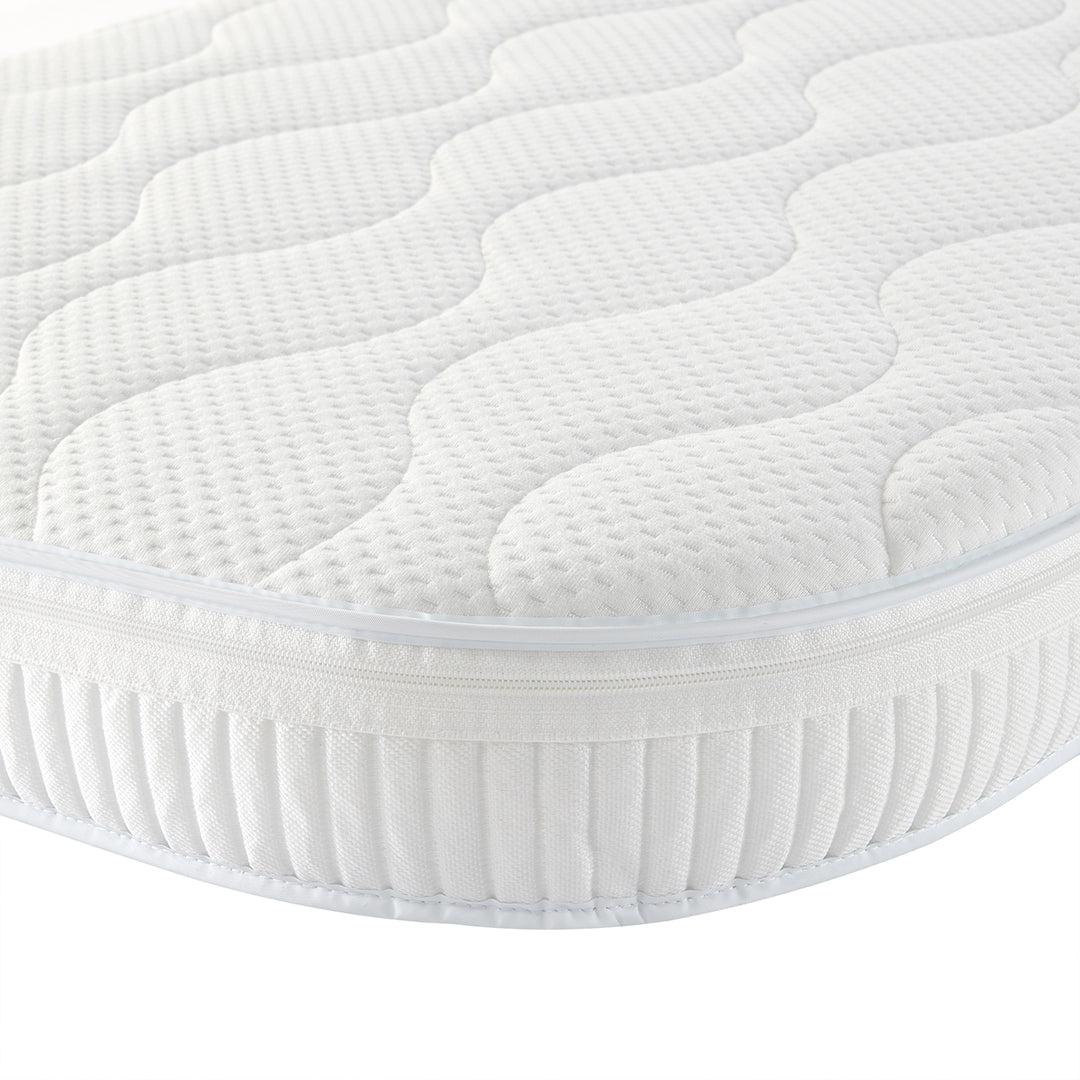 Gaia Baby Serena Cot Bed Mattress - White-Mattresses-White- | Natural Baby Shower