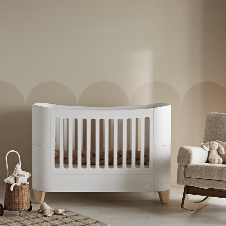 Gaia Baby Serena Cot Bed - White-Cot Beds- | Natural Baby Shower