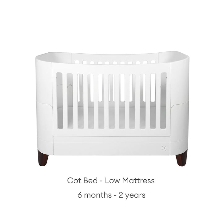 Gaia Baby Serena Cot Bed - White-Cot Beds- | Natural Baby Shower