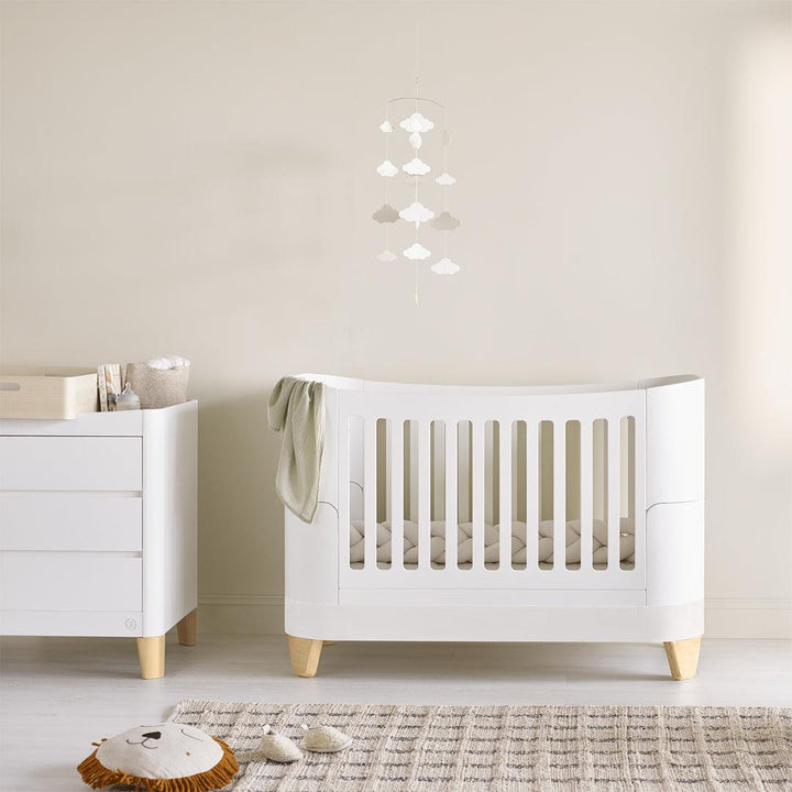 Gaia Baby Serena Dresser - White-Chests- | Natural Baby Shower