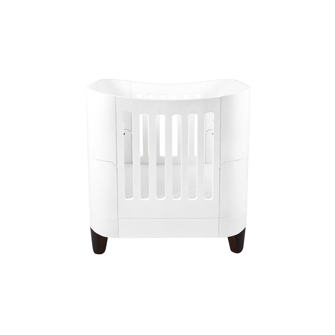 Gaia Baby Serena Mini Cot Bed - White-Cot Beds- | Natural Baby Shower