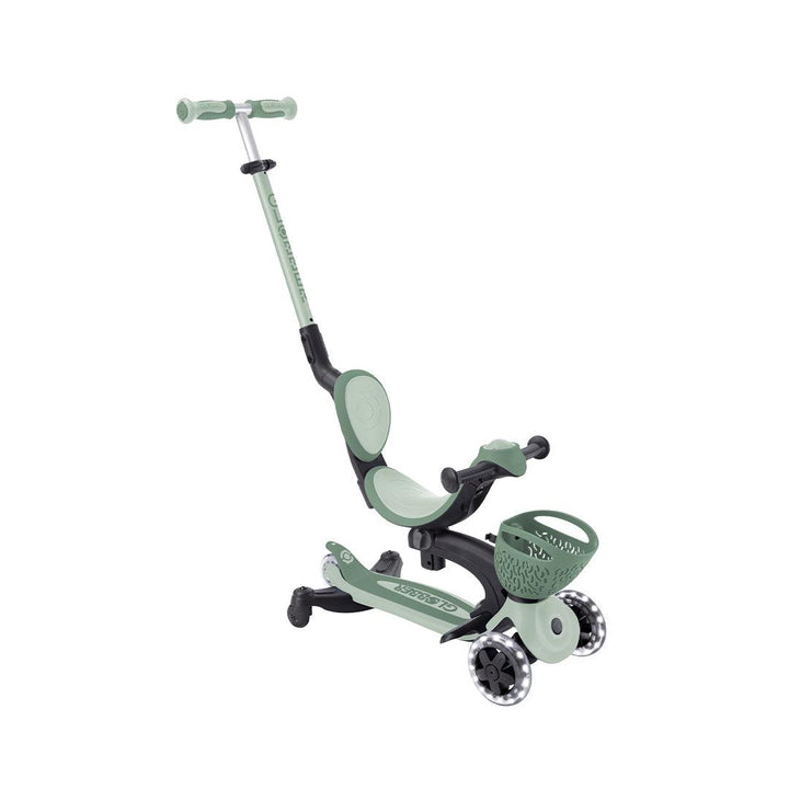 Globber Go-Up Baby 360 Lights Scooter - Sage-Scooters-Sage- | Natural Baby Shower