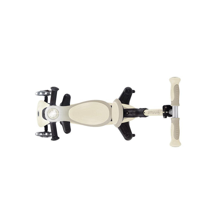 Globber Go-Up Baby 360 Lights Scooter - Taupe-Scooters-Taupe- | Natural Baby Shower