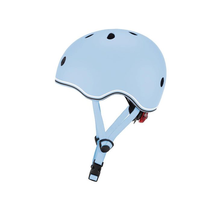 Globber Go-Up Lights Helmet - Pastel Blue-Helmets-Pastel Blue-XXS/XS | Natural Baby Shower