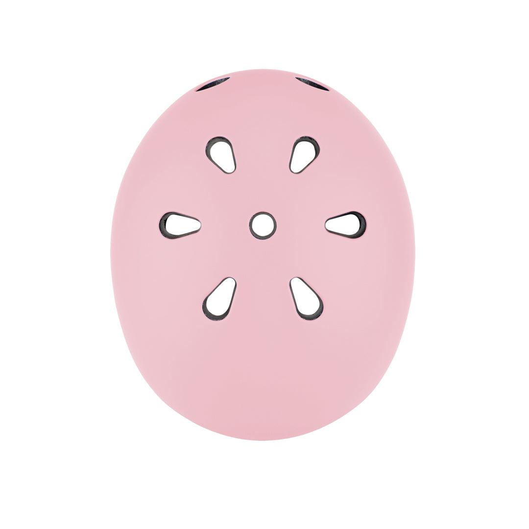 Globber Go-Up Lights Helmet - Pastel Pink-Helmets-Pastel Pink-XXS/XS | Natural Baby Shower