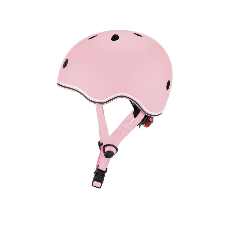 Globber Go-Up Lights Helmet - Pastel Pink-Helmets-Pastel Pink-XXS/XS | Natural Baby Shower