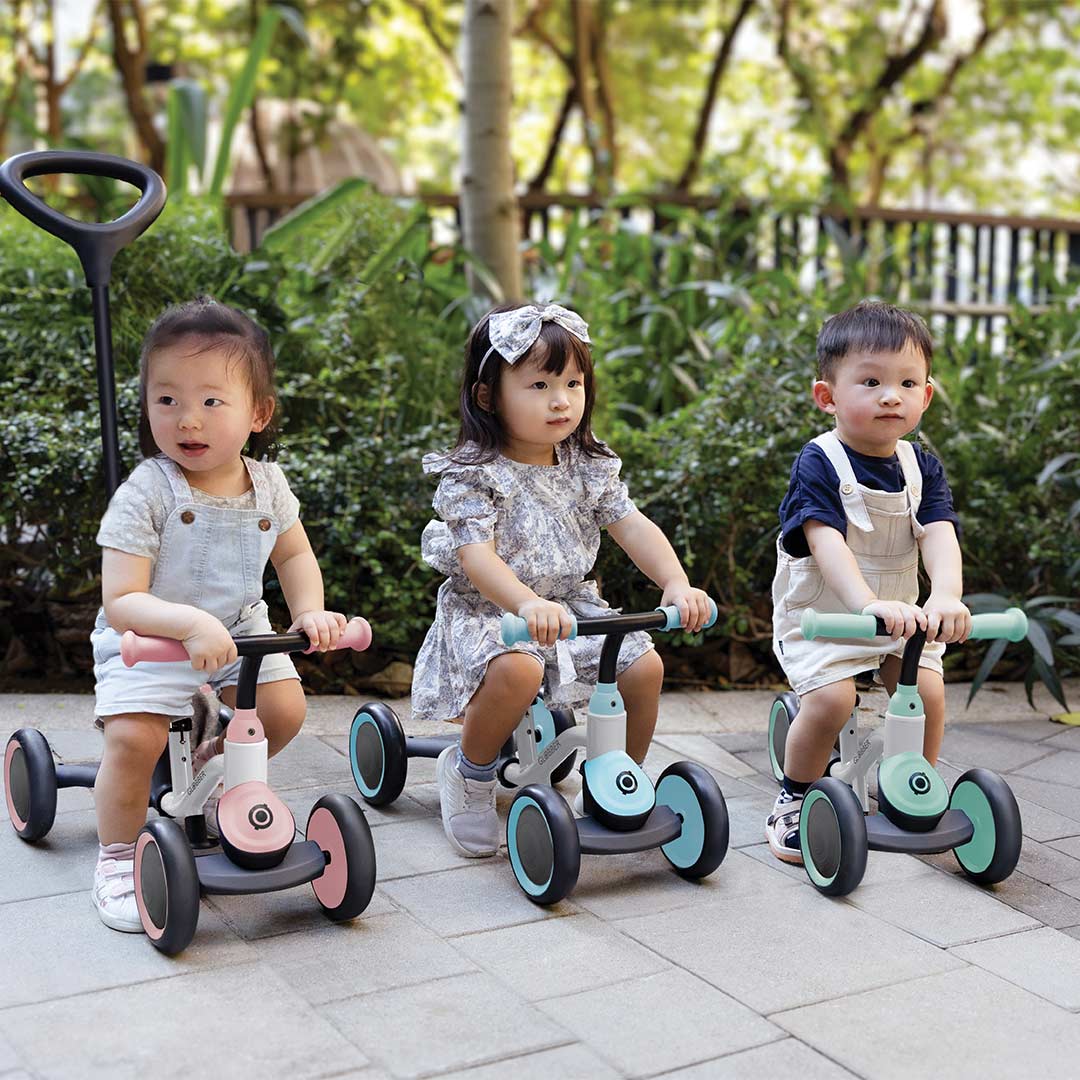 Globber Learning Bike 3 in 1 - Pastel Pink-Bikes- | Natural Baby Shower