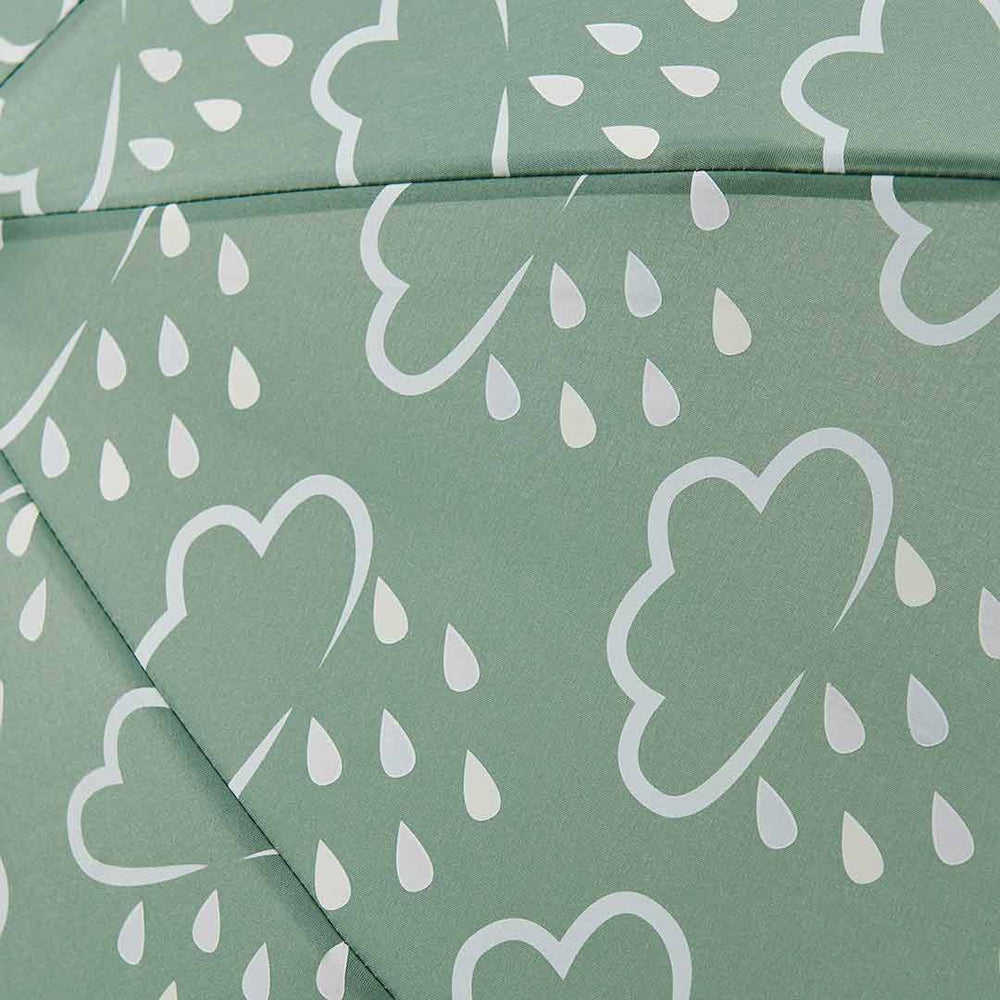 Grass & Air Colour-Revealing Umbrella - Khaki Green-Umbrellas-Khaki Green- | Natural Baby Shower