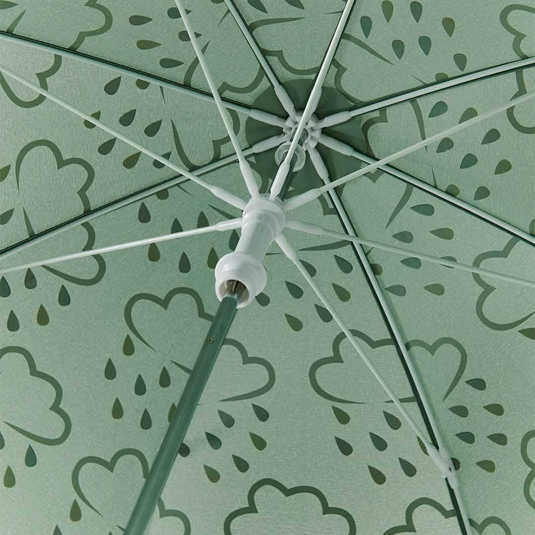 Grass & Air Colour-Revealing Umbrella - Khaki Green-Umbrellas-Khaki Green- | Natural Baby Shower