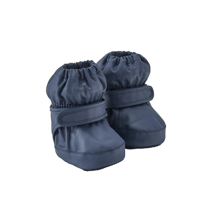 Grass & Air Mini Adventure PU Bootie - Navy-Boots- | Natural Baby Shower