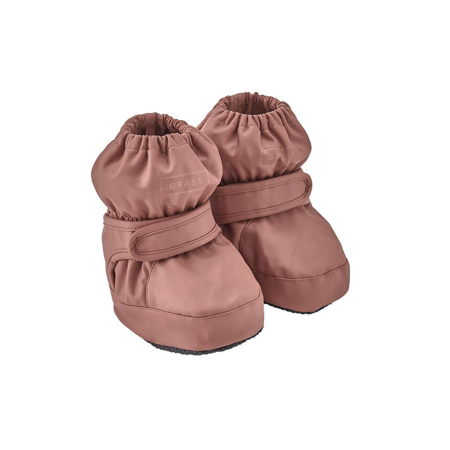 Grass & Air Mini Adventure PU Bootie - Rose-Boots- | Natural Baby Shower