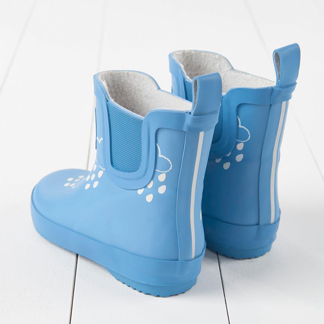 Grass & Air Shortie Adventure Boot With Bag - Cornflower Blue-Boots- | Natural Baby Shower