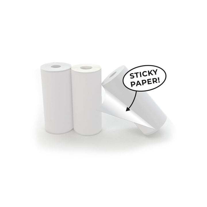 Hoppstar 3x Paper Rolls Refill Package Self-Adhesive-Role Play- | Natural Baby Shower