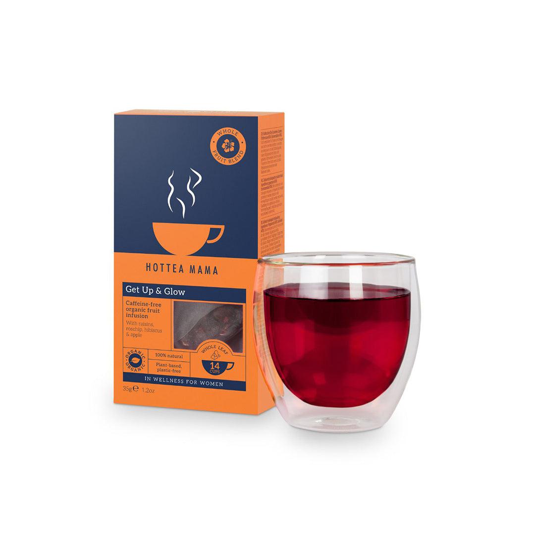 HotTea Mama Tea Bags - Get Up + Glow-Supplements- | Natural Baby Shower