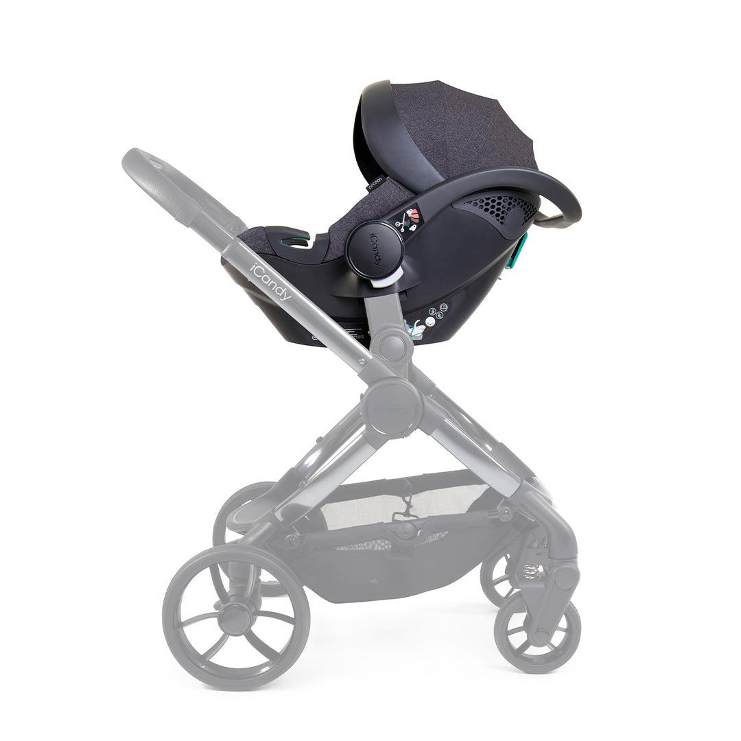 iCandy Cocoon Infant Car Seat And Base - Dark Grey-Car Seat Bundles-Dark Grey- | Natural Baby Shower