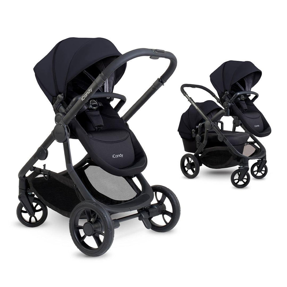 iCandy Orange 4 Travel System with Pebble 360 Pro 2 - Black-Travel Systems- | Natural Baby Shower