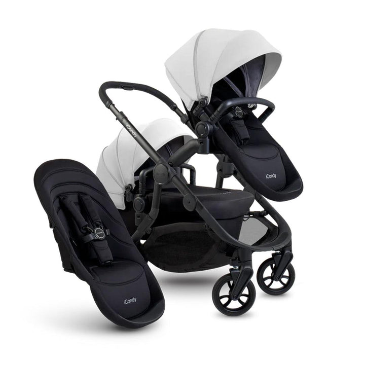 iCandy Orange 4 Double Pushchair Bundle-Strollers-Glacier- | Natural Baby Shower