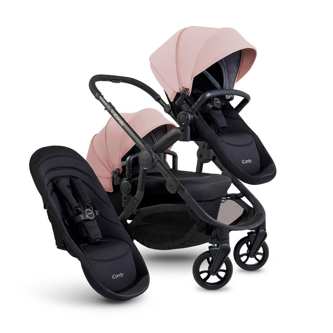 iCandy Orange 4 Double Pushchair Bundle - Rose-Strollers- | Natural Baby Shower