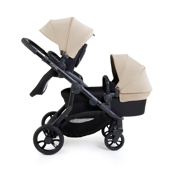 iCandy Orange 4 Double Pushchair Bundle - Latte-Strollers- | Natural Baby Shower