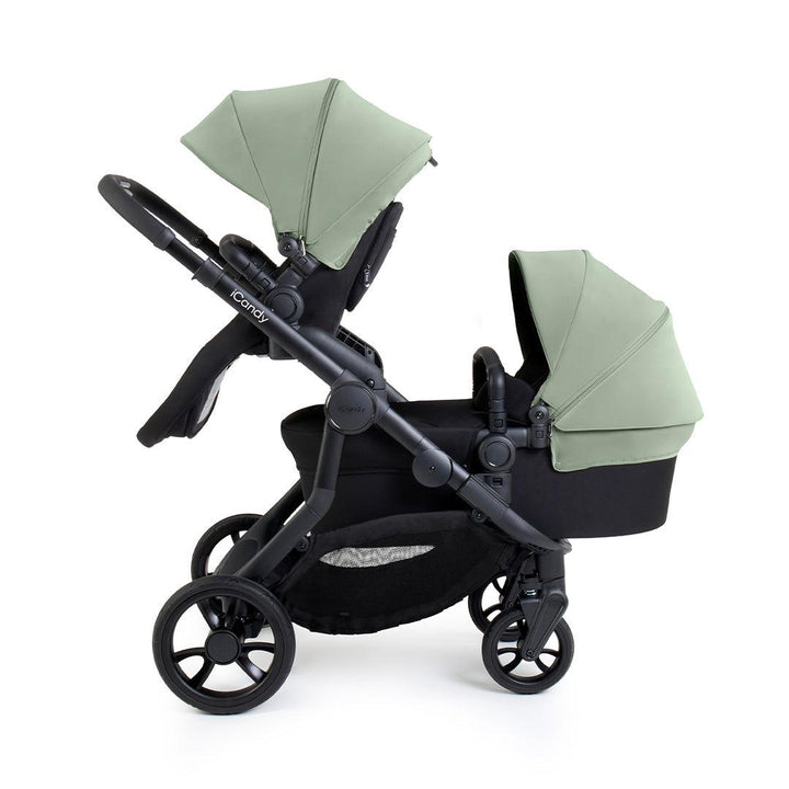 iCandy Orange 4 Double Pushchair Bundle - Pistachio-Strollers- | Natural Baby Shower