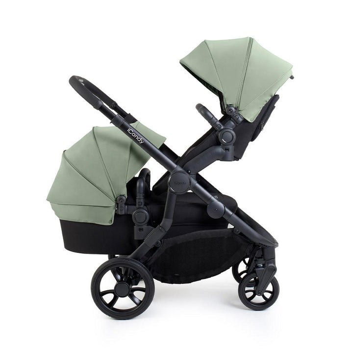 iCandy Orange 4 Double Pushchair Bundle - Pistachio-Strollers- | Natural Baby Shower