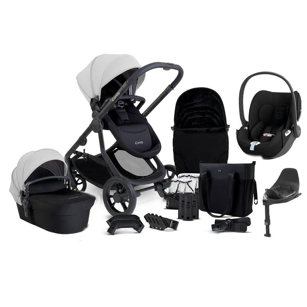 iCandy Orange 4 Travel System with Cloud T-Travel Systems-Glacier- | Natural Baby Shower