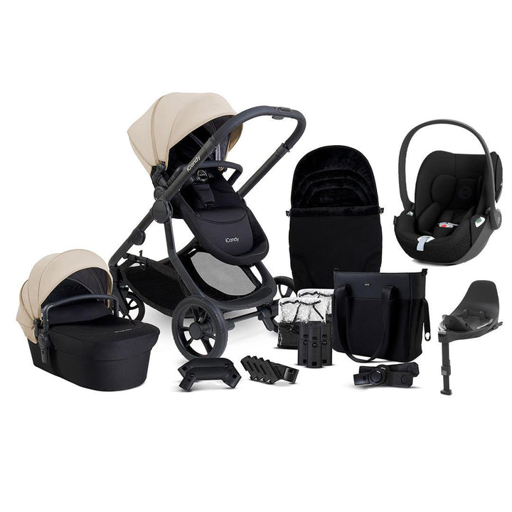 iCandy Orange 4 Travel System with Cloud T - Latte-Travel Systems- | Natural Baby Shower