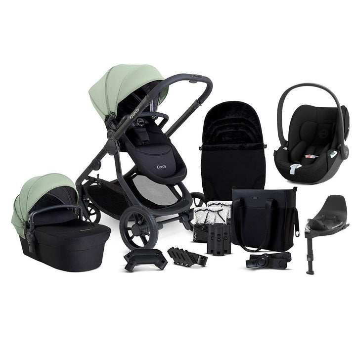 iCandy Orange 4 Travel System with Cloud T - Pistachio-Travel Systems- | Natural Baby Shower