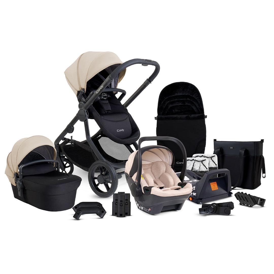 iCandy Orange 4 Travel System with iCandy Cocoon - Latte-Travel Systems- | Natural Baby Shower